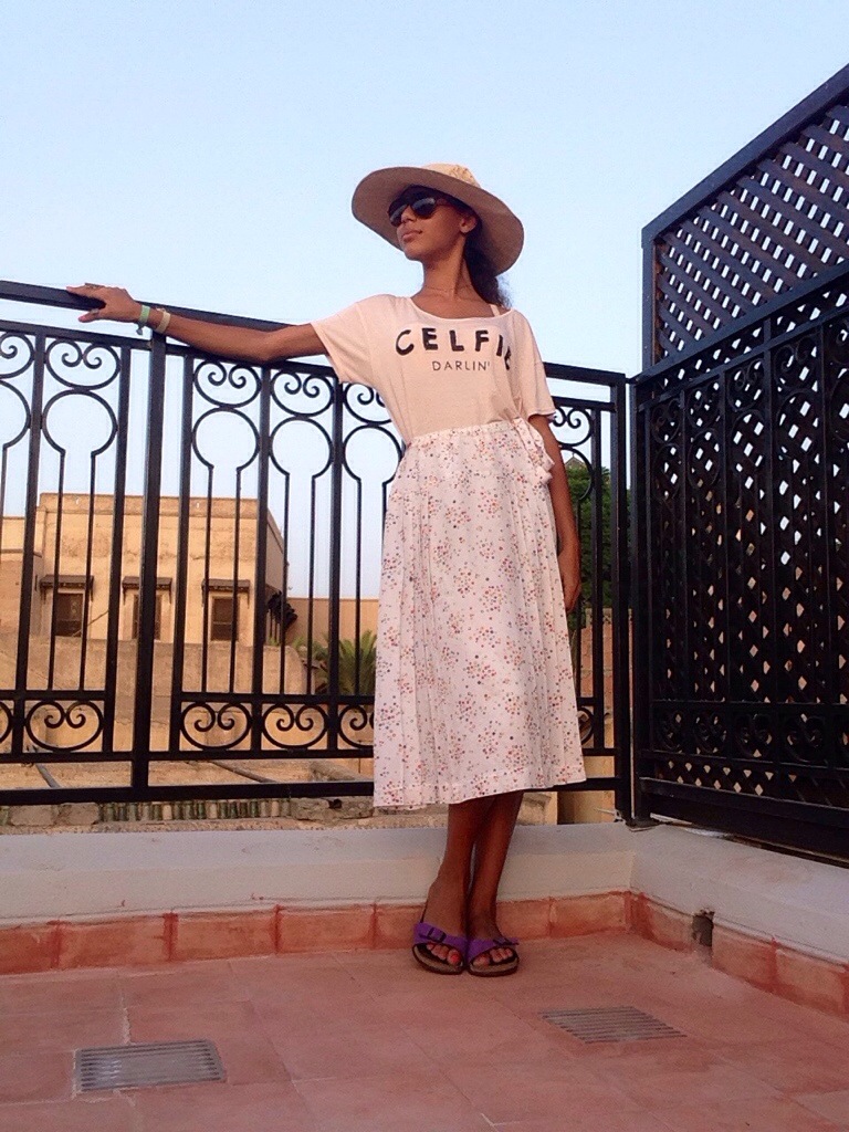 Polka-dot summer skirt&nbsp;😎