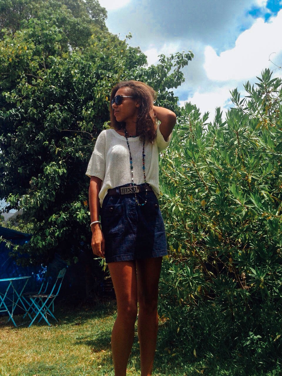 Denim Skirt ☀️🔷